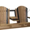 LuxCraft 5' Adirondack Poly Swing