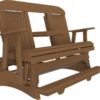 LuxCraft Classic Balcony 5' Poly Glider