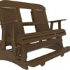 LuxCraft Classic Balcony 5' Poly Glider - Image 5