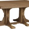 LuxCraft 4' x 6' Rectangular Poly Table - Image 3
