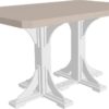 LuxCraft 4' x 6' Rectangular Poly Table - Image 33