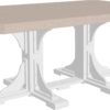 LuxCraft 4' x 6' Rectangular Poly Table