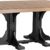 LuxCraft 4' x 6' Rectangular Poly Table - Image 23