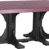 LuxCraft 4' x 6' Rectangular Poly Table - Image 11