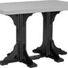 LuxCraft 4' x 6' Rectangular Poly Table - Image 38