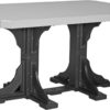 LuxCraft 4' x 6' Rectangular Poly Table - Image 25