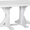 LuxCraft 4' x 6' Rectangular Poly Table - Image 16