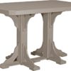 LuxCraft 4' x 6' Rectangular Poly Table - Image 32
