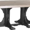 LuxCraft 4' x 6' Rectangular Poly Table - Image 9