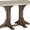 LuxCraft 4' x 6' Rectangular Poly Table - Image 34