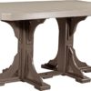 LuxCraft 4' x 6' Rectangular Poly Table - Image 21