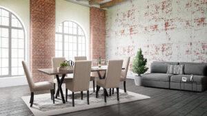 Westpoint Ulen Urban Amish Built Dining Room Setting