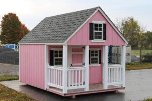 Amish Storage Shed as playhouse