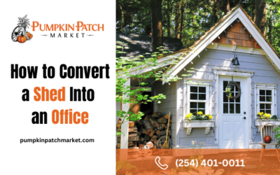 How to Convert a Shed Into an Office