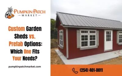 Custom Garden Sheds vs. Prefab Options: Which One Fits Your Needs?