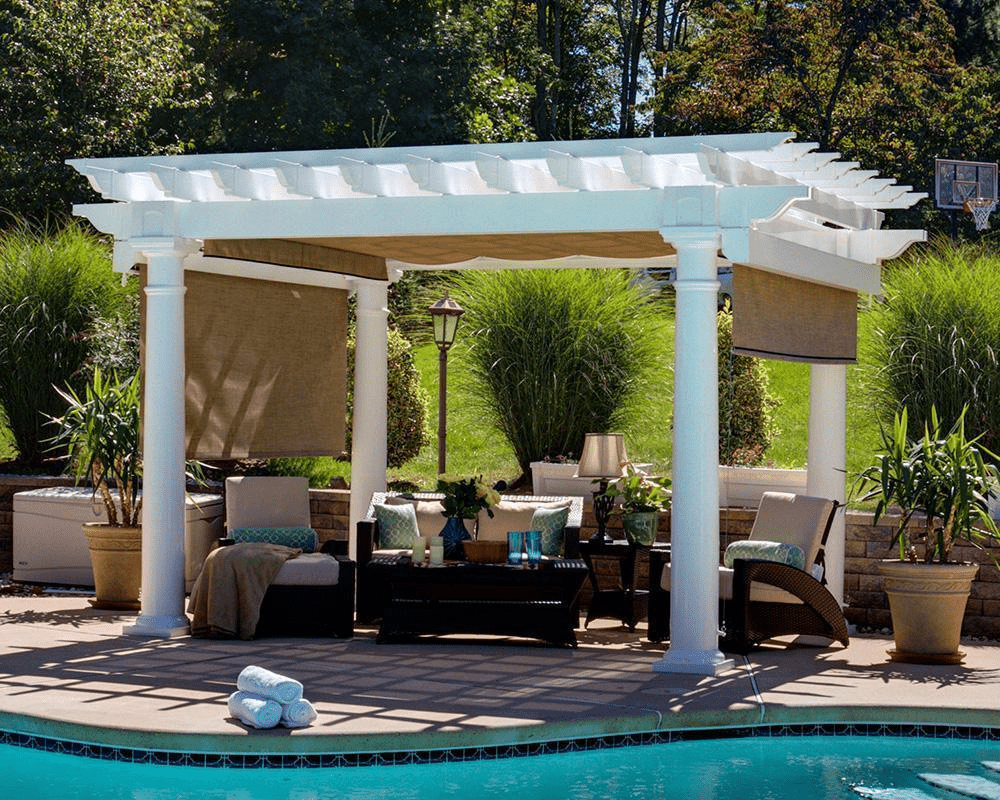 Outdoor wooden Pergola