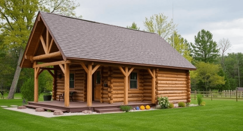 Amish Cabin in Indiana