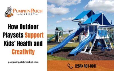 How Outdoor Playsets Support Kids’ Health and Creativity