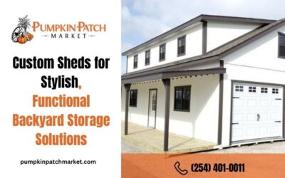 Custom Sheds for Stylish, Functional Backyard Storage Solutions