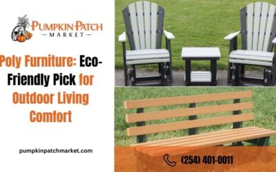 Poly Furniture: Eco-Friendly Pick for Outdoor Living Comfort