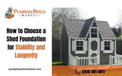 How to Choose a Shed Foundation for Stability and Longevity